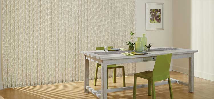 free hanging fabric vertical blinds accent verticals portland OR vancouver wa