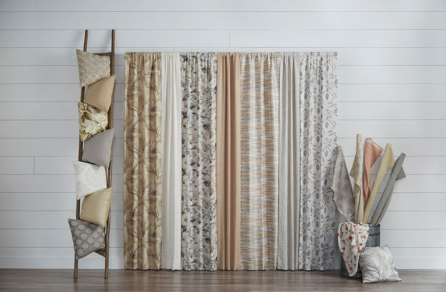Tybes of Custom Drapes by Accent Verticals in Boring OR