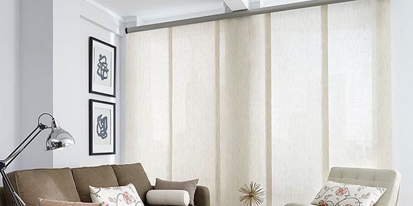 Panel Track Shades and Window Treatments in Boring OR