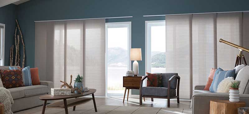 Panel Track Shades Specialty Window, Sliding Door Panel Track Blinds