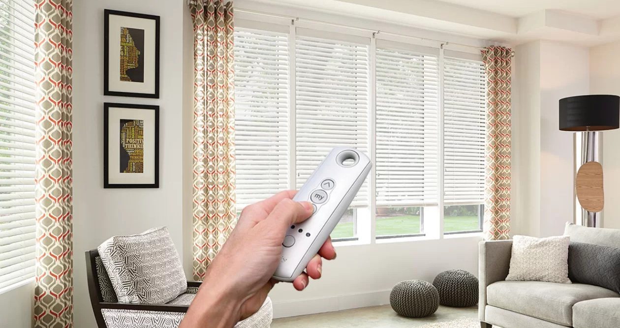 Motorized Blinds at Accent Verticals in Boring OR